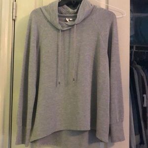 Cowl neck pull over top